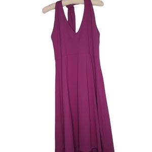Patagonia Orchid Colored Morning Glory Halter Dress Size XL Excellent Condition